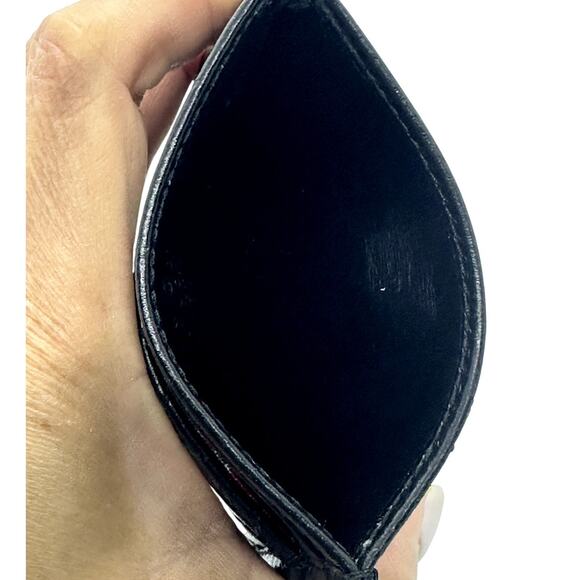 Gucci RARE Black Quilted Leather GG Marmont Card Holder w/ Cert. of Auth, No Box - Picture 10 of 14